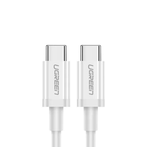 Ugreen US264 60518 USB-C / USB-C PD QC AFC kábel 1m - fehér - 1