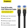 Baseus gyors internet kábel RJ45 cat.7 10Gbps 25m fonott fekete thumbnail