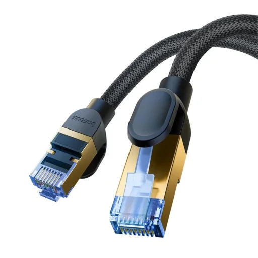 Baseus gyors internet kábel RJ45 cat.7 10Gbps 25m fonott fekete - 4