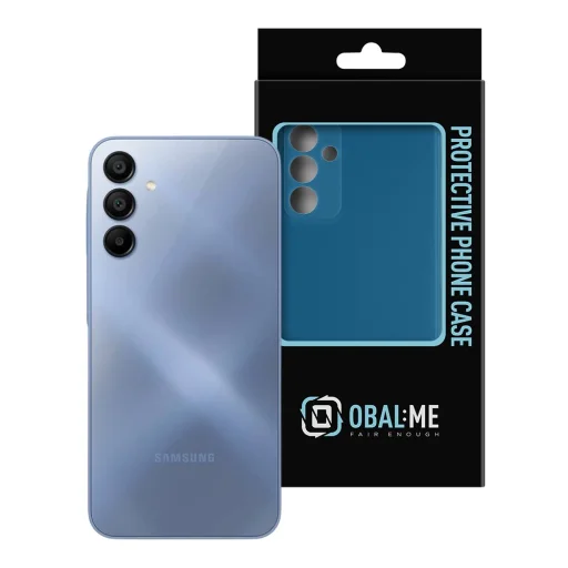 OBAL:ME matt TPU tok Samsung Galaxy A15 4G/5G-hez, sötétkék - 3