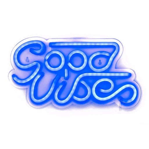 Neon LED USB - Good Vibes felirat 2 modell - 1