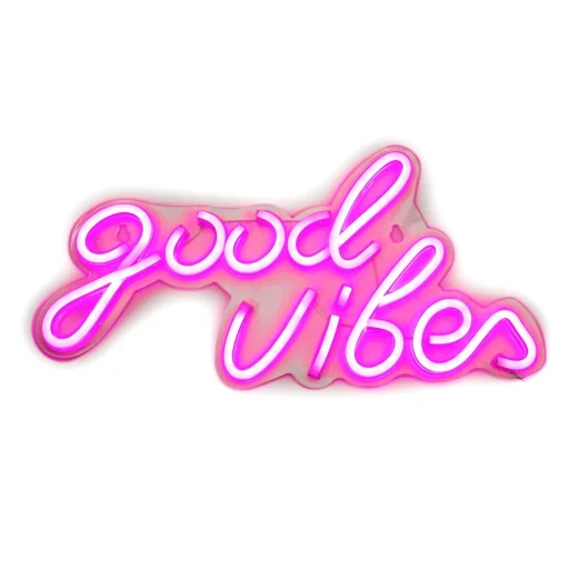 Neon LED USB - Good vibes 3 minta - 1