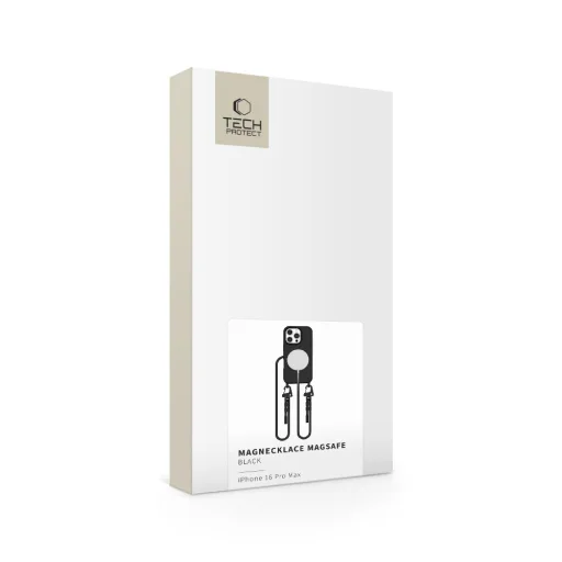 Tech-protect Magnecklace Magsafe Iphone 16 Pro Max Fekete Tok - 3