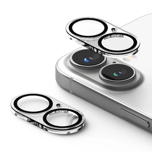 Ringke Camera Protector 2 darabos üvegfólia iPhone 16 / 16 Plus átlátszó - 2