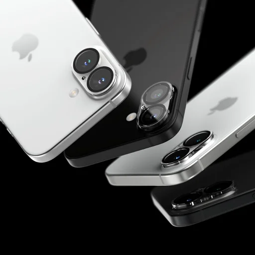Ringke Camera Protector 2 darabos üvegfólia iPhone 16 / 16 Plus átlátszó - 6