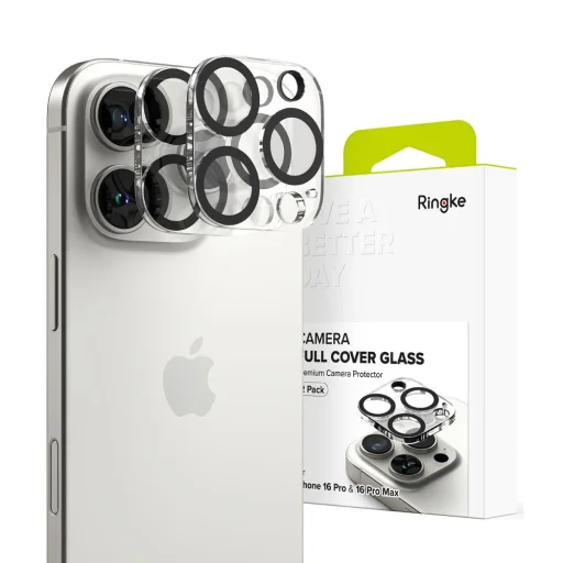 Ringke Camera Protector készlet iPhone 16 Pro / 16 Pro Max üvegfólia - 1