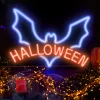Neon PLEXI LED HALLOWEEN kék piros NNE17 Neolia - 2
