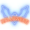 Neon PLEXI LED HALLOWEEN kék piros NNE17 Neolia