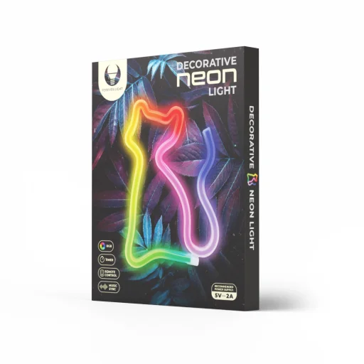 Neon LED RGB CAT FLRN03 + RC Forever Light - 10