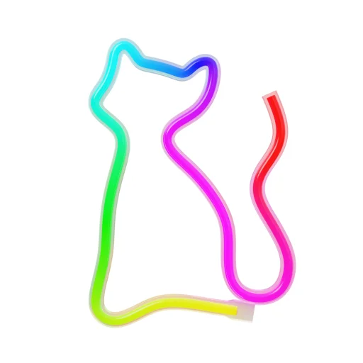 Neon LED RGB CAT FLRN03 + RC Forever Light - 1