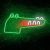 Neon PLEXI LED JURASSIC CROC zöld FLNJ03 Forever Light - 4