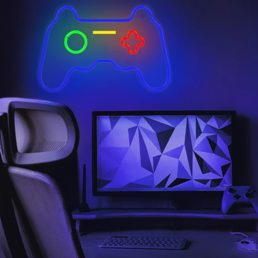 Neon PLEXI LED GAMEPAD színes FPNE03X Forever Light - 9