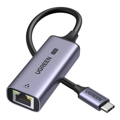 Ugreen CM648 USB-C to RJ45 Ethernet 2.5G adapter - szürke - 1
