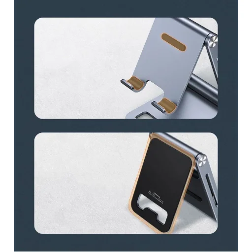 Ugreen fém alumínium összecsukható telefon- és tablet tartó szürke (LP263 80708) - 21