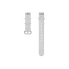 ET-SOL31LSE Samsung Galaxy Watch 4/5/6/7 Stylish Sport Szíj 20mm M/L Ezüst thumbnail