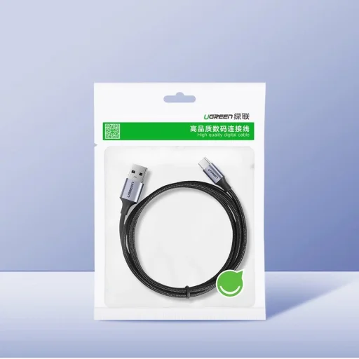 Ugreen US288 60125 USB-A / USB-C QC 3.0 3A 0.5m kábel - szürke - 12