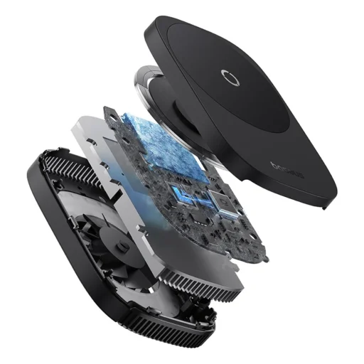 Baseus MagPro II Ultra-Vékony Telefon Hűtőventillátor (fekete) - 4