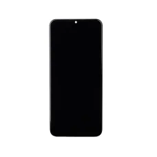 LCD kijelző + Érintőegység + Előlap Samsung A035G Galaxy A03 Fekete