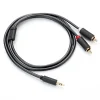 Ugreen AV102 10511 kábel 3.5 mm mini jack (male) / 2RCA (male) 1.5m - szürke thumbnail