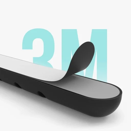 Ugreen LP114 öntapadós kábelszervező 7 kábelhez - fekete - 4