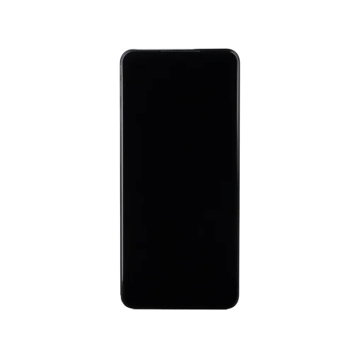 LCD kijelző + Érintőegység + Előlap Samsung A047F Galaxy A04s Fekete - 1