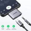 Ugreen CM231 USB-C mini jack 3.5 mm audio adapter - szürke thumbnail