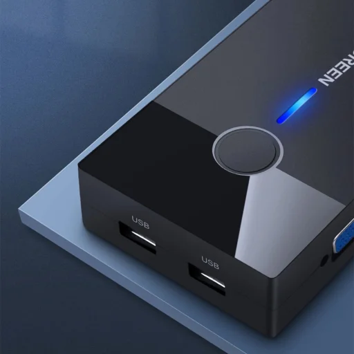 Ugreen 30357 KVM switch - fekete - 10