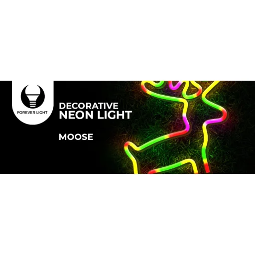 Neon LED Fény ELK többszínű Denevéres + USB FLNE12 Forever Light - 10