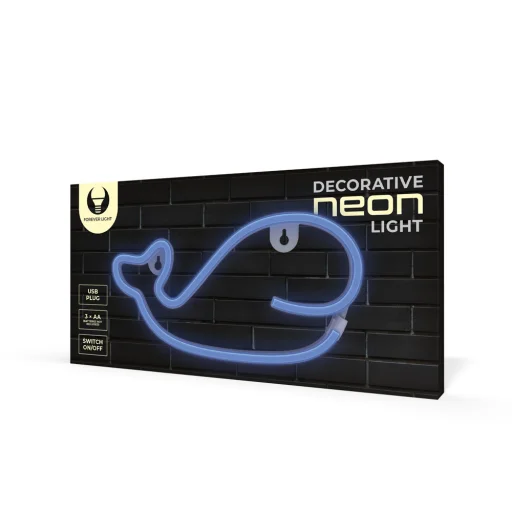 Neon LED Világítás BÁLNA kék Bat + USB FLNE19 Forever Light - 9