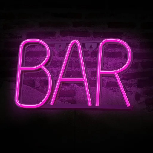 NEON LED BAR pink Bat + USB FLNE24 Forever Light - 4