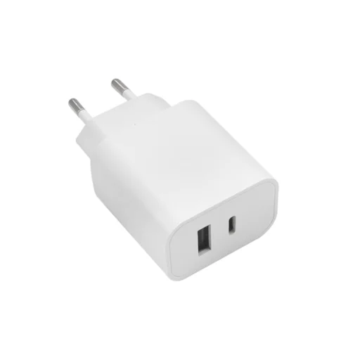 Maxlife MXTC-06 PD QC töltő 1x USB-C 1x USB 30W fehér - 3