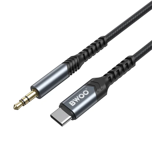BWOO audio kábel BO-AUX066 aux 3.5mm-USB-C - 2