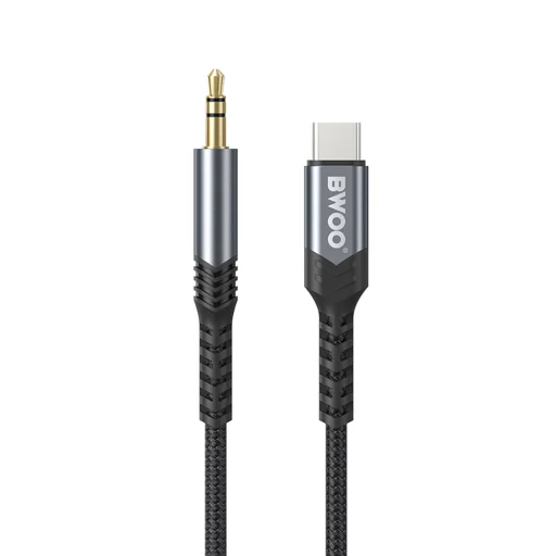 BWOO audio kábel BO-AUX066 aux 3.5mm-USB-C - 1