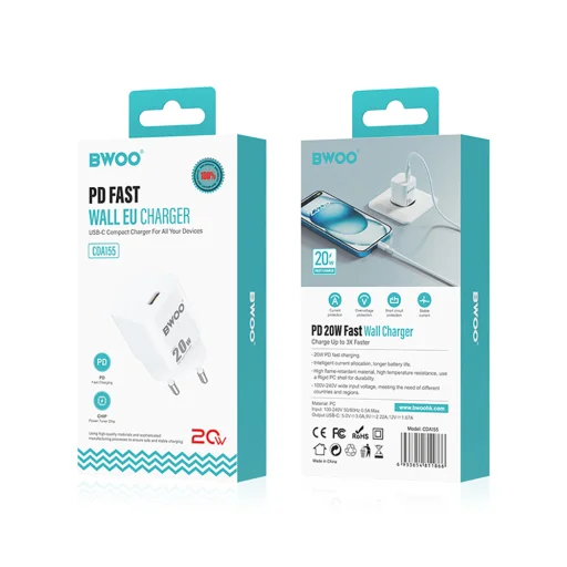 20W mini fali töltő CDA155 USB-C - 6