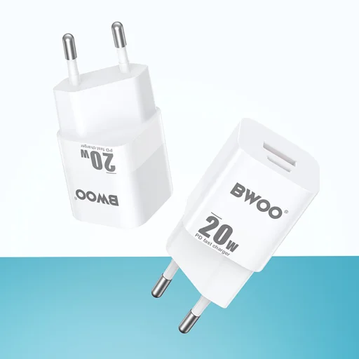 BWOO 20W mini fali töltő CDA156 USB-C, USB-A - 3
