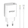 BWOO 20W fali töltő CDA159 USB-C - Lightning kábellel thumbnail