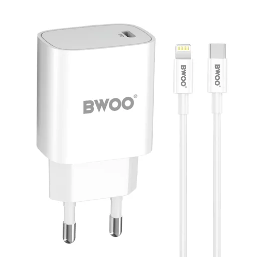 BWOO 20W fali töltő CDA159 USB-C - Lightning kábellel - 1