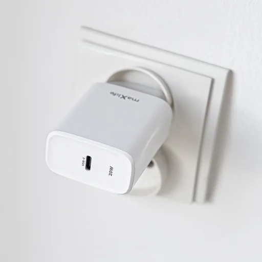 Maxlife MXTC-10-20C PD QC töltő 1x USB-C 20W fehér - 5