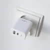 Maxlife MXTC-10-20AC PD QC töltő 1x USB-C 1x USB 20W fehér - 5
