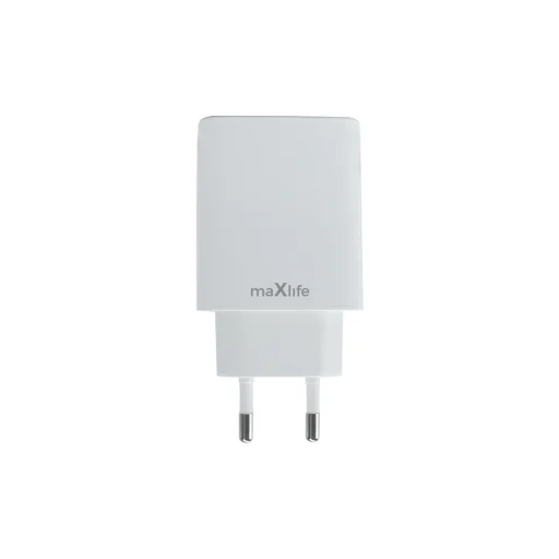 Maxlife MXTC-10-20AC PD QC töltő 1x USB-C 1x USB 20W fehér - 4
