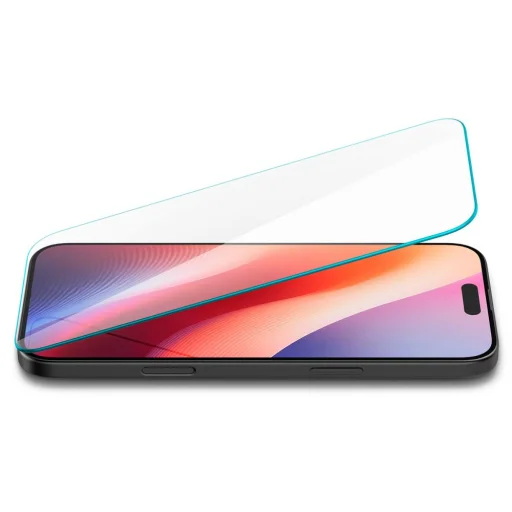 Edzett üveg Spigen Glas.TR Slim iPhone 16 Pro Max átlátszó üvegfólia - 3