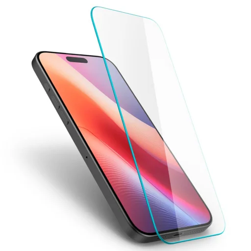 Edzett üveg Spigen Glas.TR Slim iPhone 16 Pro Max átlátszó üvegfólia - 5