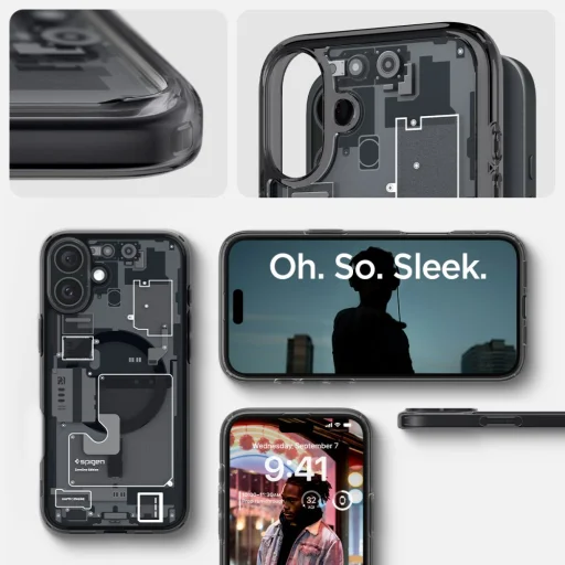  iPhone 16 Zero One Spigen Ultra Hybrid Mag Magsafe tok - 12