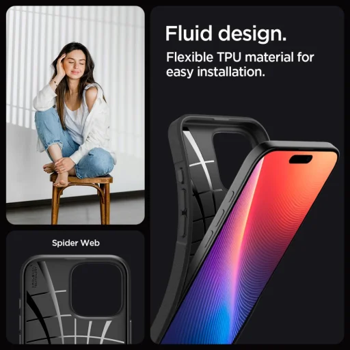  Iphone 16 Pro Max Matte Black Spigen Core Armor Tok - 9