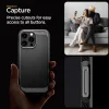  Iphone 16 Pro Max Matt Fekete Spigen Rugged Armor Mag Magsafe tok - 13