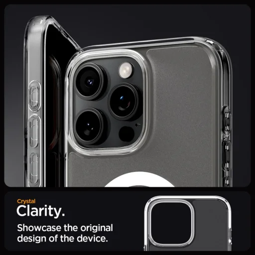  iPhone 16 Pro Max Frost Clear Spigen Ultra Hybrid Mag Magsafe tok - 6