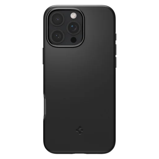  iPhone 16 Pro Max Fekete SPIGEN Vékony Fit Mágnes tok - 2