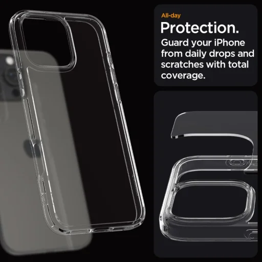  Iphone 16 Pro Crystal Clear Spigen Ultra Hybrid Tok - 14