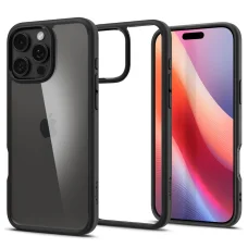  Iphone 16 Pro Matt Fekete Spigen Ultra Hybrid Tok