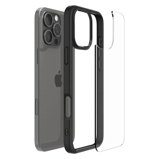  Iphone 16 Pro Matt Fekete Spigen Ultra Hybrid Tok - 9
